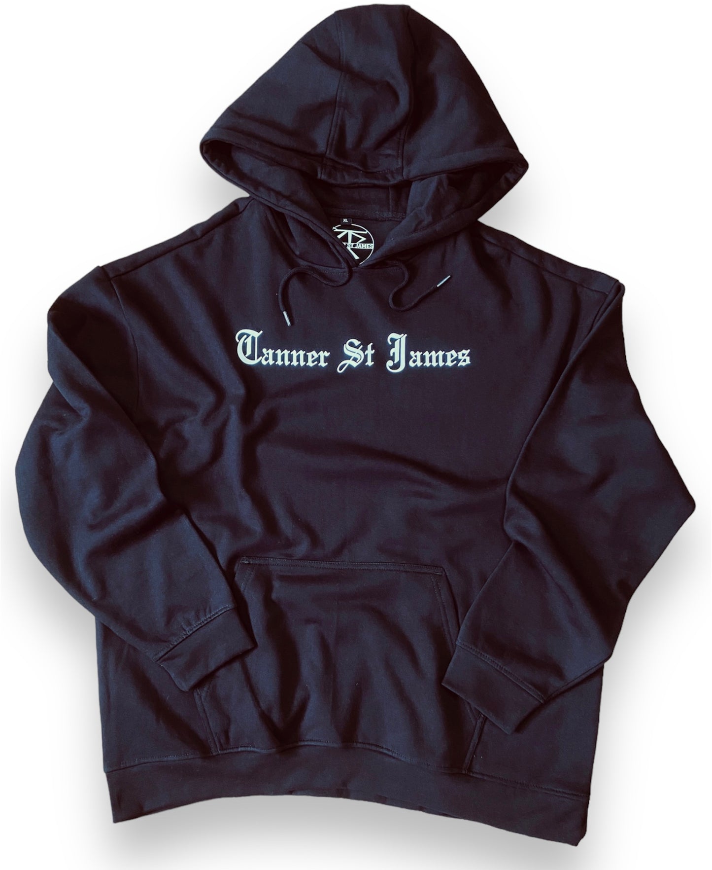 Signature TannerStJames Hoodie closeup